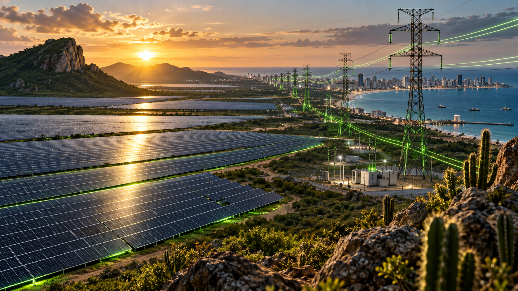 Capa de Retrospectiva de março de 2026: 677 MW solares entram em operação no mês anterior